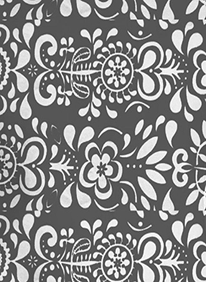 Airwill, 100% Cotton Designer Printed Aprons, Sized 65cm in Width & 80cm in Length with 1 Center Pocket, Adjustable Buckle on Top and 2 Long Ties on Both 2 Sides. Pack of 2 Pieces - Image 2